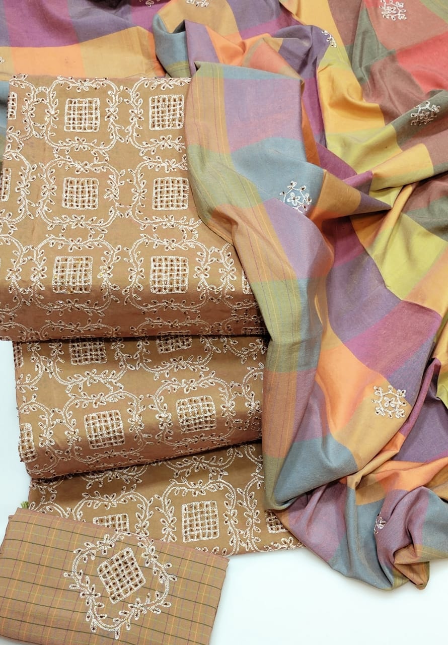 WINTER SILK DIGITAL PRINTED 3-PIECE - DP#80